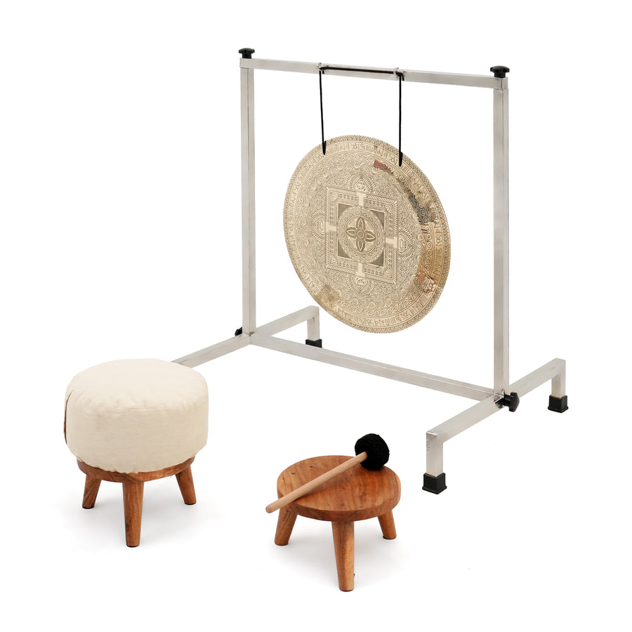 Indian Handcrafted Designer Gong